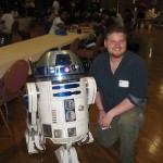 Andrew Marnik with R2D2